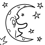 Moon Sleeping